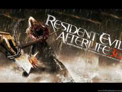 Resident Evil 4 (Resident Evil Afterlife Banner)