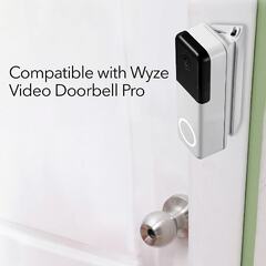 Wasserstein Horizontal Wedge Mount for Wyze Video Doorbell Pro ...