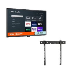 Onn 43 Class UHD (2160P) LED Roku Smart TV HDR (onn. UHD Roku TV)