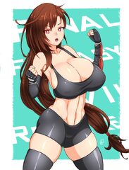 Final Fantasy Rule Xxx - Brown Hair, Shorts, Huge Breasts ...