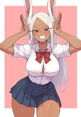 boku no hero academia, my hero academia, miruko, rumi usagiyama ...