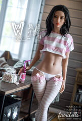 5'2" (160cm) A-Cup Long Stockings Girl Sex Doll - Leslie (WM Doll)