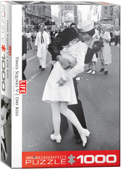 EuroGraphics V-J Day Kiss in Times Square 1000 Piece Puzzle (V-J Day in Times Square)