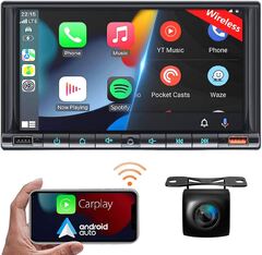 Zeminba 2023 Newest 7 Double din car Stereo (A): Buy Online ...