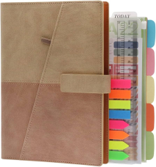 HXRTANGS A5 Loose-Leaf Notebook, Refillable 6-Ring Binder Journal ...