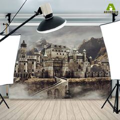 Aoihrraan m Vintage Castle Backdrop Dreamy Fairy Tale European ...