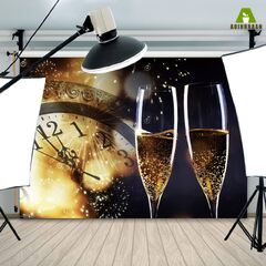 Aoihrraan 1,m Happy New Year 2024 Photography Backdrop ...