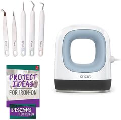 Amazon: Cricut Easy Press Mini Heat Press Machine Zen Blue and ...