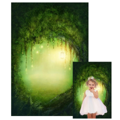 Amazon : Baocicco Backdrop ft Enchanted Forest Photo ...