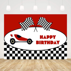 ABLIN ft Racing Theme Happy Birthday Backdrop Greece | Ubuy