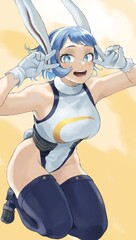 fengling (furin-jp), boku no hero academia, hadou nejire, mirko ...