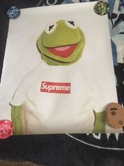 Supreme Kermit The Frog Box Logo Sticker Set (Kermit the Frog)