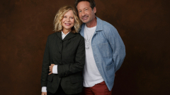 What Happens Later' co-stars Meg Ryan and David Duchovny talk ...