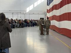 Friends, families gather to send off their loved ones serving in ...