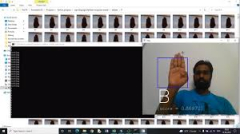 Gesture Recognition using CNN | Opencv and Python