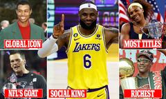 Is LeBron James America's GOAT - or is it Tiger Woods, Serena ...