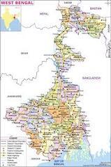 West Bengal Map | Map of West Bengal - State, Districts ...