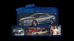 Paul Walker Fast And Furious 2 Fast 2 Furious Nissan Skyline R34 ...