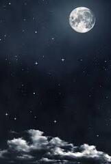 Angel Star Moon : . Moon And Stars , Night Clouds, Night Sky Moon ...