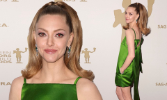 SAG Awards 2023: Amanda Seyfried looks gorgeous in a green dress ...