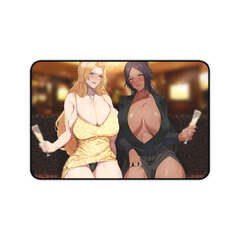 Yoruichi and Rangiku Bleach Anime Busty Waifus Mousepad - Gaming ...