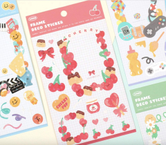 Cute Essential Kawaii Aesthetic Stationery Sticker ... - Amazon