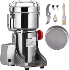 VEVOR Commercial Spice Grinder Electric Grain Mill Grinder High Speed