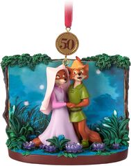 Disney Robin Hood Legacy Sketchbook Ornament ? 50th Anniversary ? Limited Release (Hallmark Disney Robin Hood 50th Anniversary A Romantic Rescue Ornament)