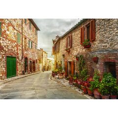 Aoihrraan 2.7 x 1.8 m Italy City Street Background Italian ...