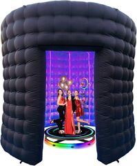 ODOXIA Photo Booth Portable Photo Booth Tent for Events Wedding Photo Booth System (360 Photo Booth)