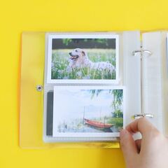 Holographic Small Photo Album Compatible with Fujifilm Instax Mini Film/Polaroid Film/Kpop Photo