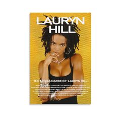 Lauryn Hill (Lauryn Hill The Miseducation of Lauryn Hill Bedroom Landscape Office Valentine's Birthday Gift Unframe-styleinch)