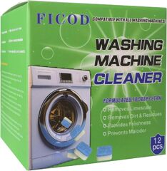 Washing Machine Cleaner Tablets 12 pack,Deep Cleaning Laundry ...