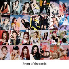 MUSITE ITZY LOMO Cards 55pcs ITZY CRAZY IN LOVE new album ...