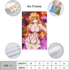 Anime One Piece Nami Busty Hot Girl Sexy Bikini Swimsuit ...