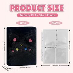 Kpop Photocard Binder (MAKINGTEC Kpop Photocard Binder 3 Photocard Holder Book Sleeves with 30Pcs Inner Pages A5 Idol Business Card Collect 2×3 Polaroid Photo Album)