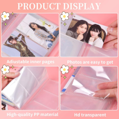 Kpop Photocard Holder Book,Photocard Sleeves,Photocard Binder (Kpop Photocard Holder Book,Photocard Sleeves,Photocard Binder,Card Protectors Sleeve Pages)