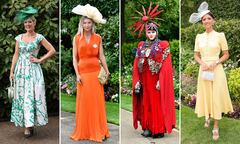 Celebrities enjoy a day out at the races as Royal Ascot begins ...