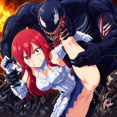 Xbooru - 1girl ai generated big breasts bikini breasts erza ...