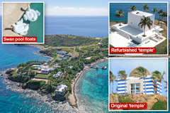 Jeffrey Epstein's private island shows major changes