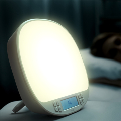 I-box Shine SAD Therapy Light Lamp (Sad Therapy Light Lamp, 10000 Lux FM Radio Sad Light Box with Sunrise/Sunset)