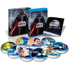 Star Wars - Complete Saga (6 Films) - 9-Disc Box Set ( Star Wars: Episode I - The Phantom Menace / Star Wars: Episode II - Attack of The Clones / Star (Star Wars: Episode IV - A New Hope)