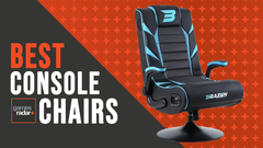 BraZen Panther Elite 2.1 Bluetooth Surround Sound Gaming Chair (Brazen 18090 Python 2.0 Bluetooth Surround Sound Gaming Chair-Blue)