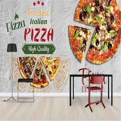 Custom 3D Western Fast Food Pizza Snack Bar Restaurant ...