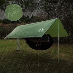 Night Cat Camping Tent Tarp Hammock Rain Fly Sunshade Shelter