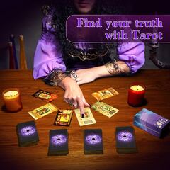 XSYLOHXL Tarot Cards for Beginners Tarot Deck with Meanings on ...