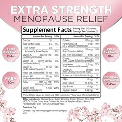 Menopause Supplements for Women Gummy Multibenefit Menopause Relief Gummies, Natural Hot Flash and Night Sweats Support (Menopause Relief Gummies Multi Benefit Menopause Supplements for Women Hormone Support for Night Sweats)