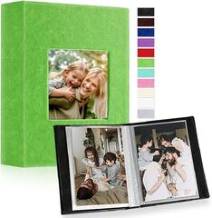 Amazon: Ywlake Photo Album 100 Pockets 2 Packs, Small Mini ...