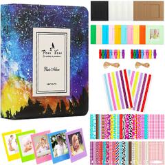 BigTrend Photo Paper Film Album Set for Fujifilm Instax Mini Camera (Instax Film Album Set)