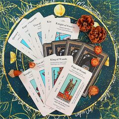 Buy Han Yu Bowen 78Tarot Deck,Tarot Cards for Beginners,Tarot ...